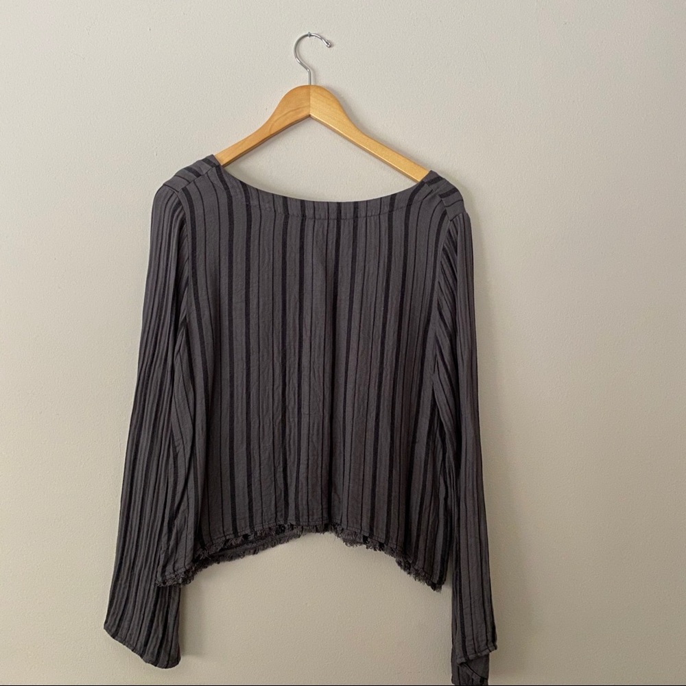 Cloth and Stone long sleeve striped top SO SOFT!